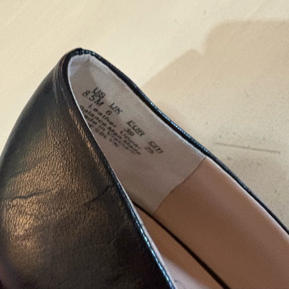 NWT Franco Sarto Black Leather Heels Timeless Elegance - Picture 7 of 9